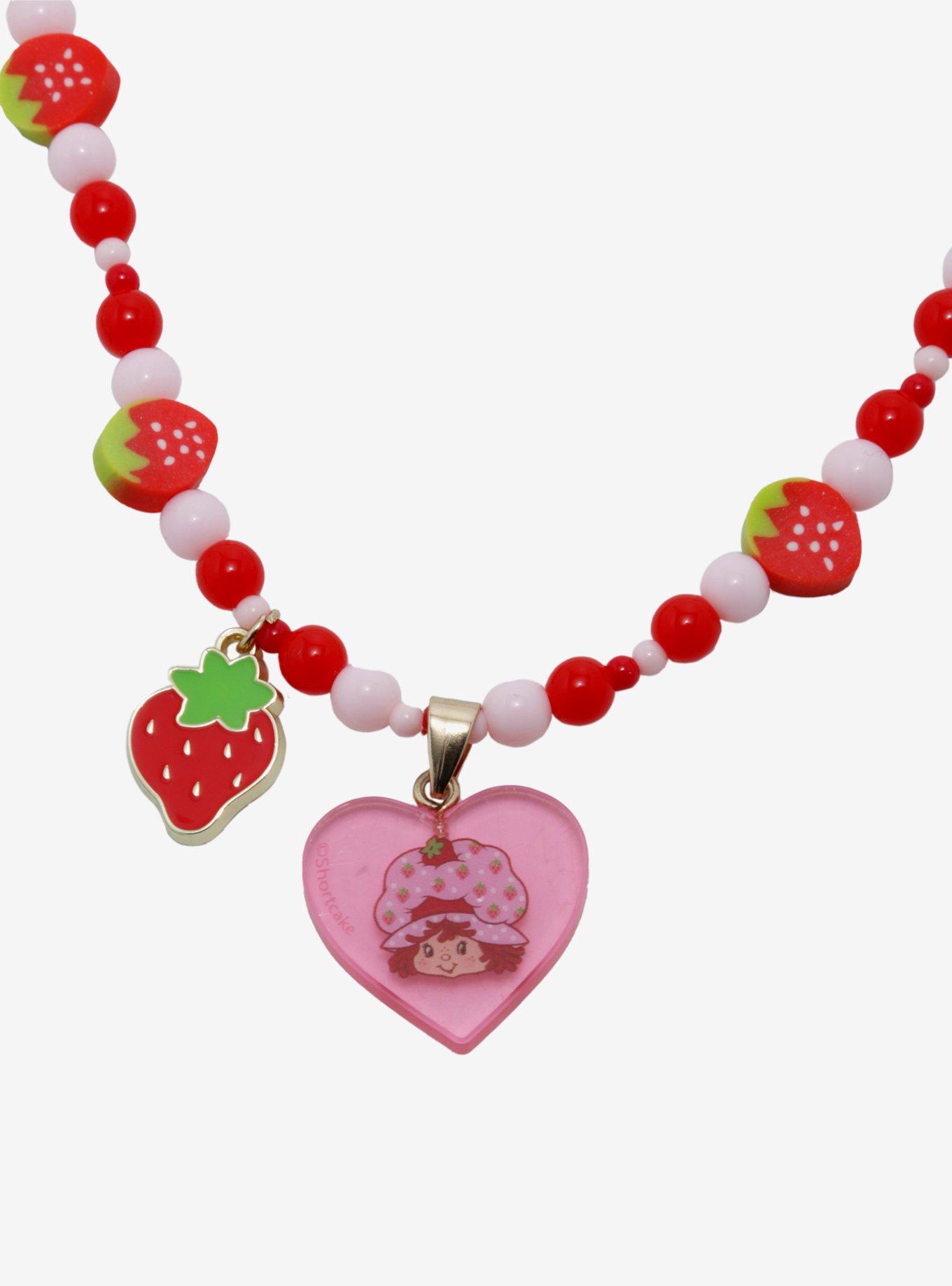 Strawberry Shortcake Orange Blossom Best Friend Beaded Necklace Set, , alternate