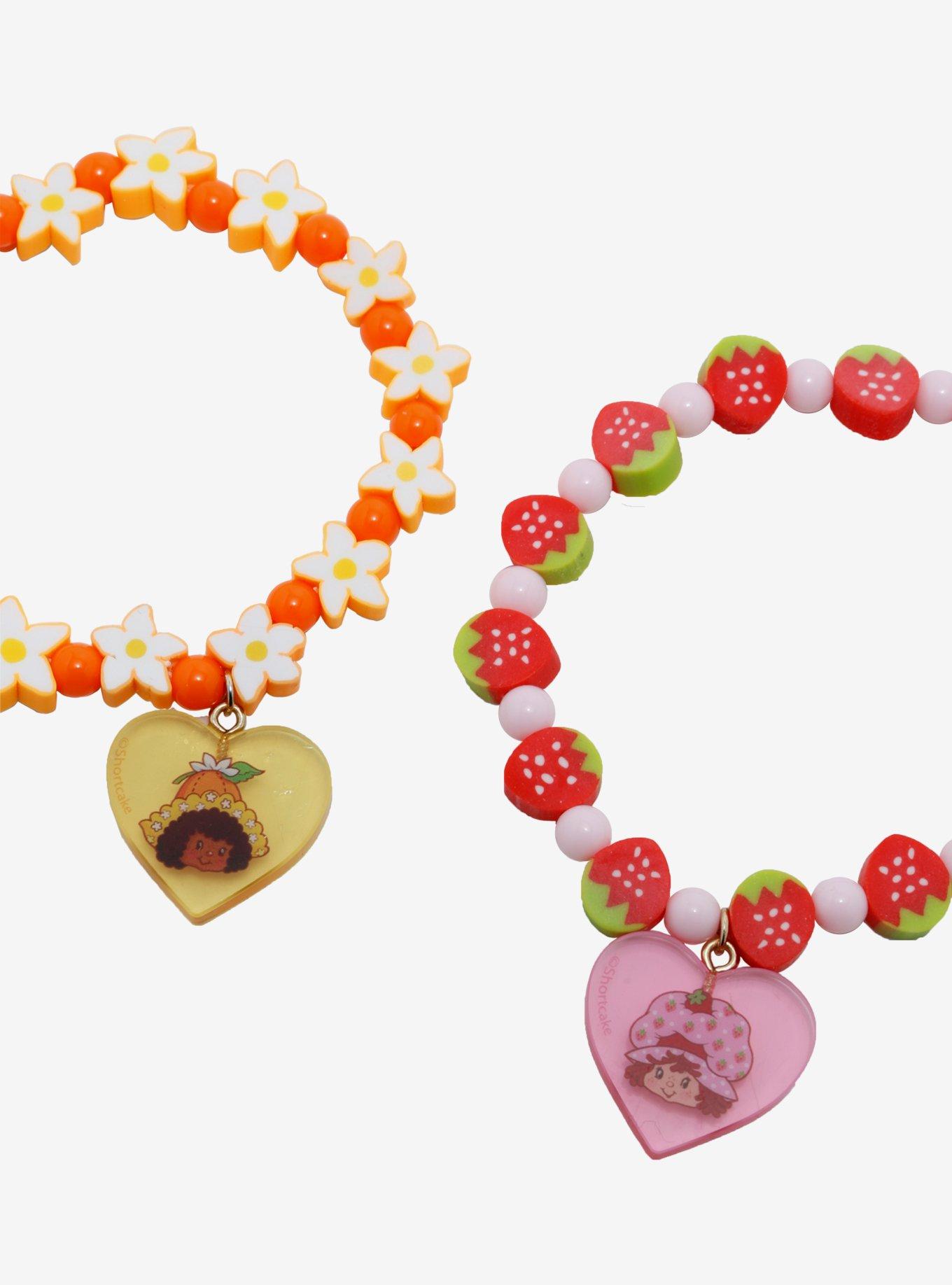 Strawberry Shortcake Orange Blossom Best Friend Beaded Bracelet Set, , alternate