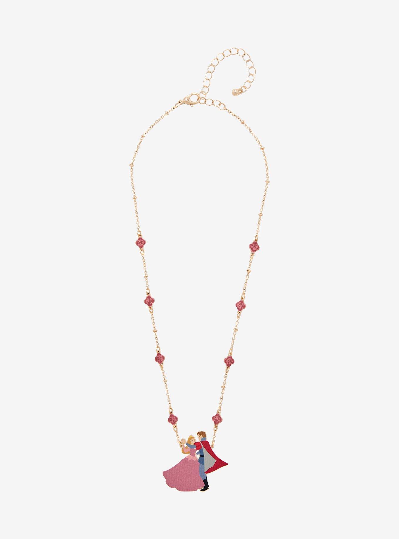 Disney Sleeping Beauty Dance Necklace, , alternate