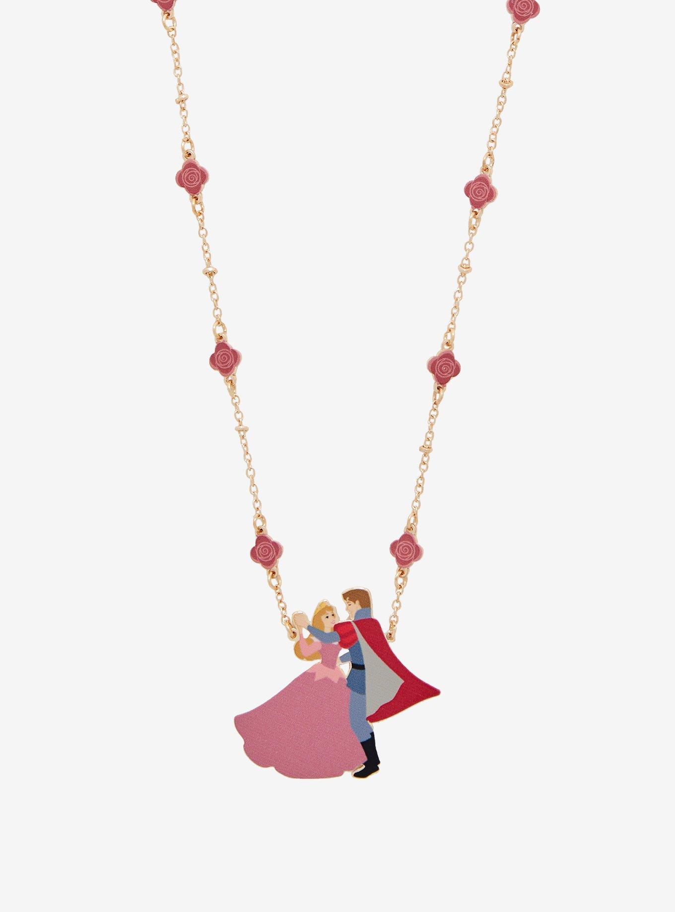 Disney Sleeping Beauty Dance Necklace, , alternate