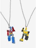 Transformers Optimus Prime & Bumblebee Best Friend Necklace Set, , alternate