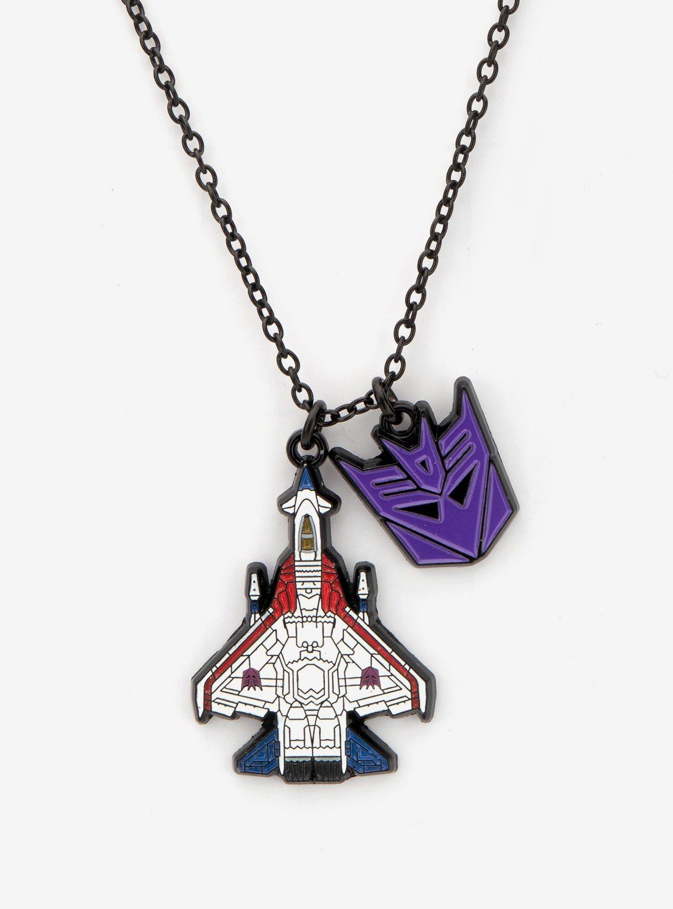 Transformers Decepticons Starscream Necklace, , alternate