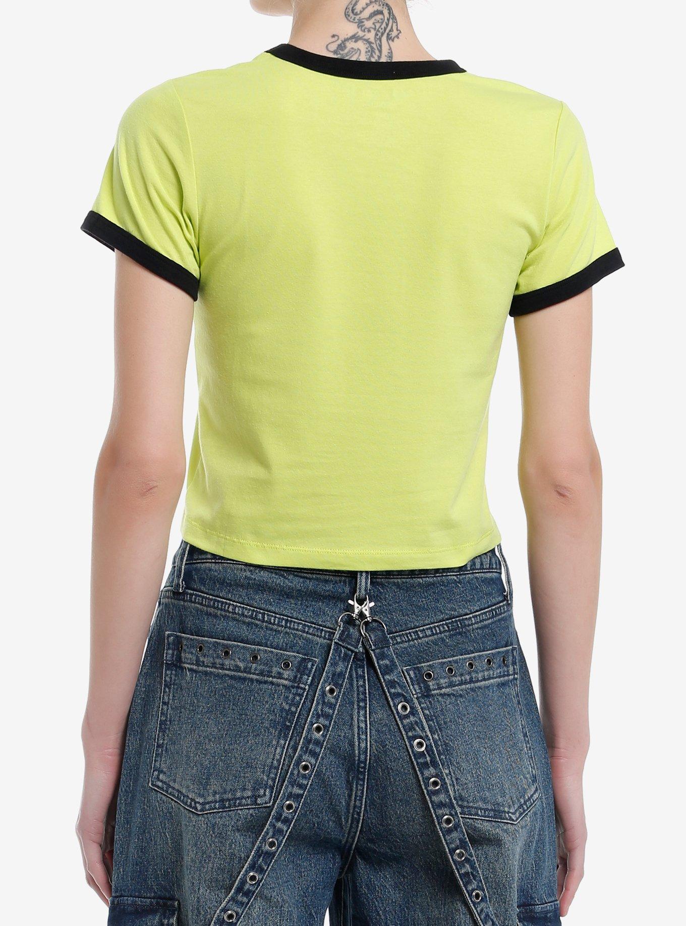 Mario Kart Yoshi Ringer Girls Baby T-Shirt, MULTI, alternate