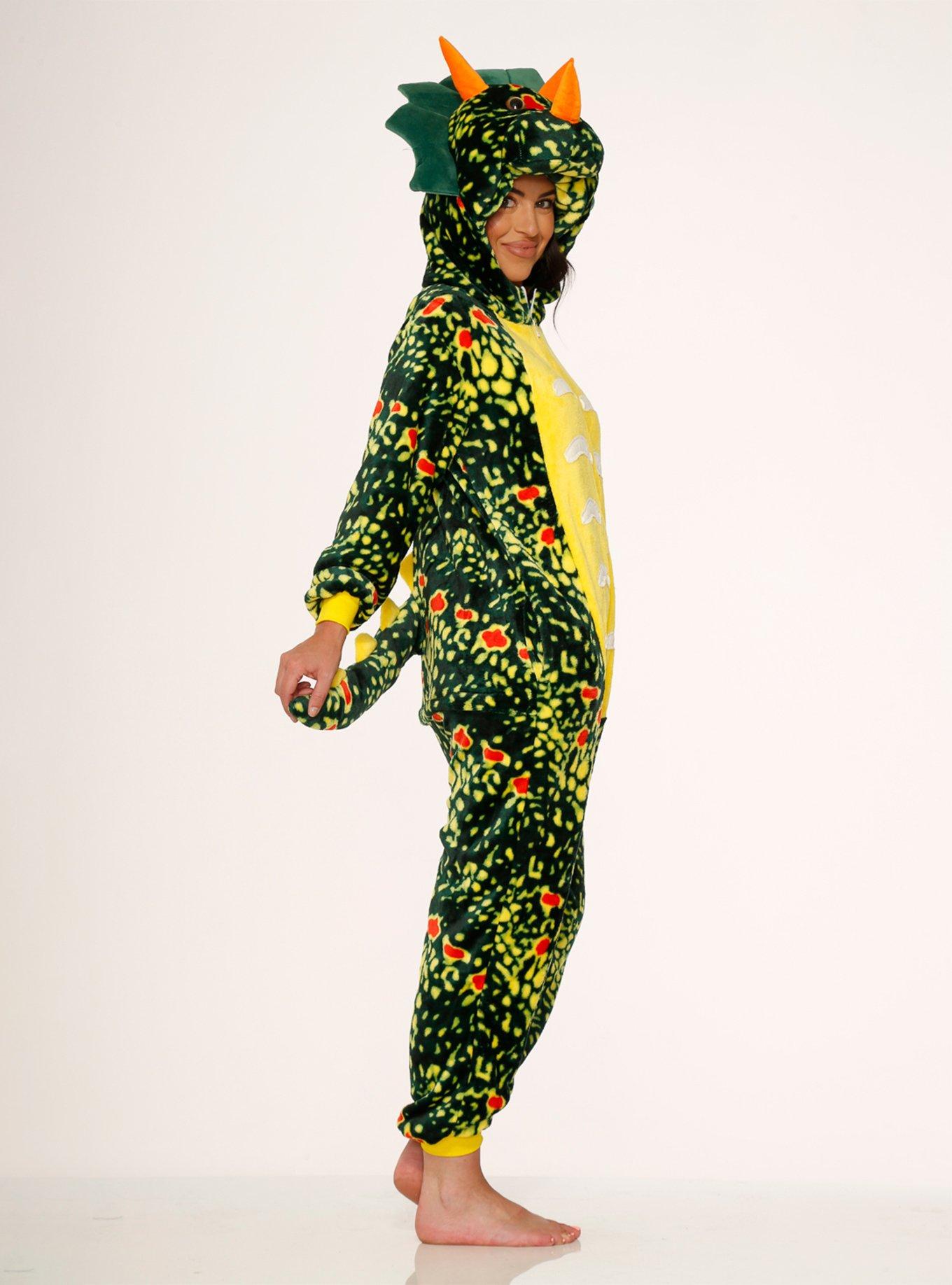 Green Triceratops Onesie, DINOSAUR - GREEN, alternate