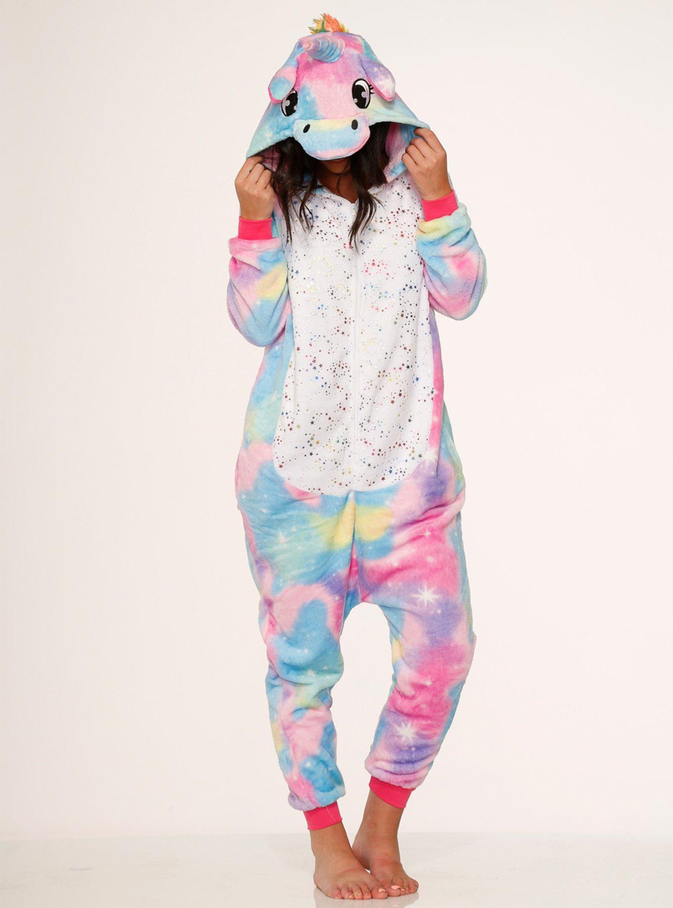 Cotton Candy Galaxy Unicorn Onesie, GALAXY, alternate
