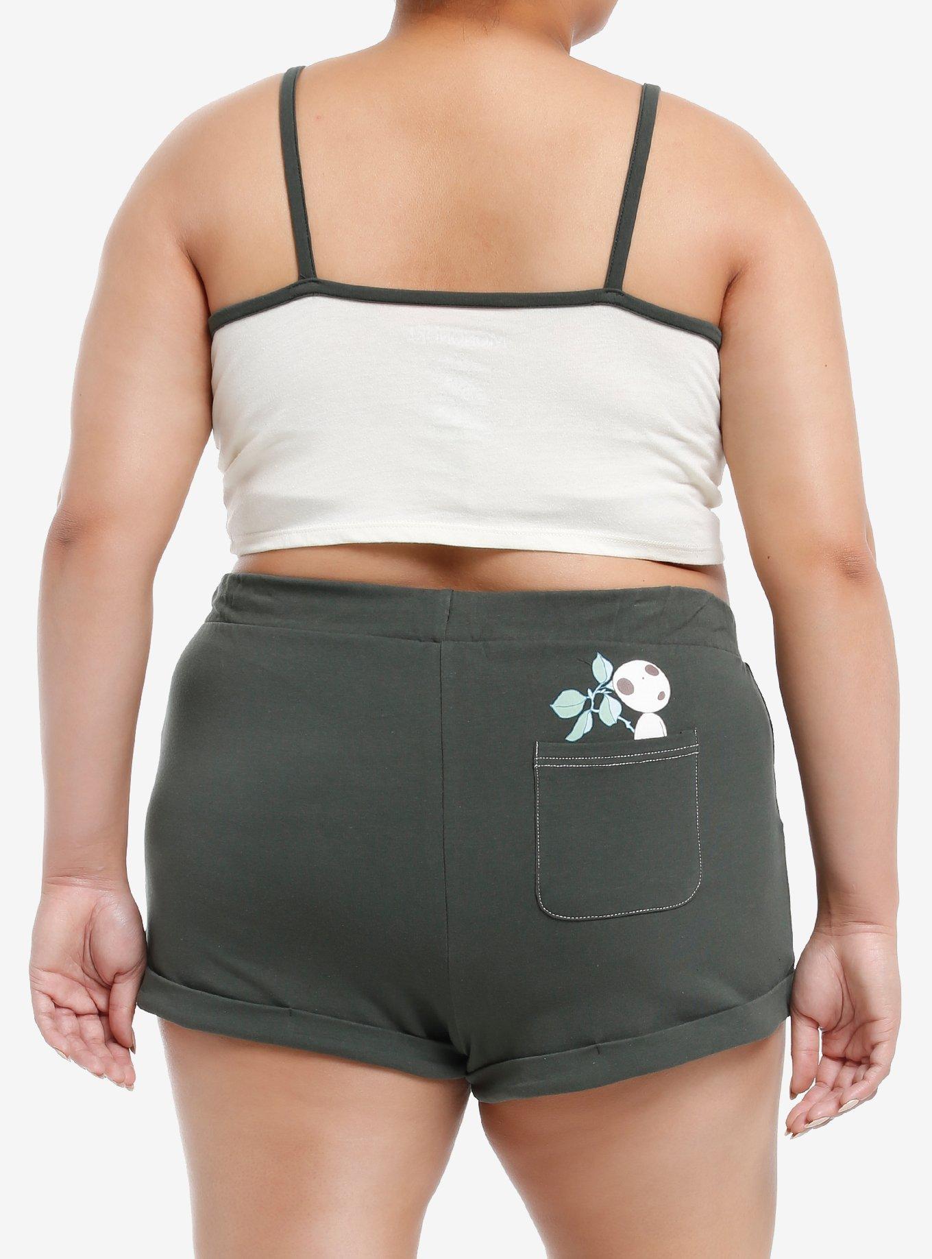 Her Universe Studio Ghibli&reg; Princess Mononoke Kodama Girls Lounge Set Plus Size, MULTI, alternate