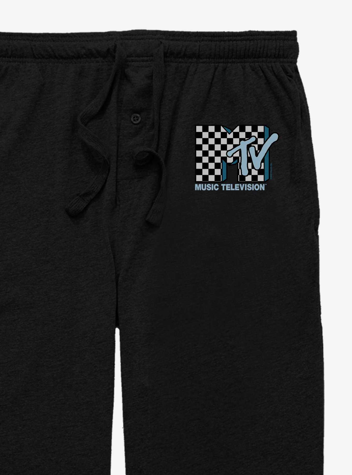 MTV Checkered Pajama Pants, , hi-res