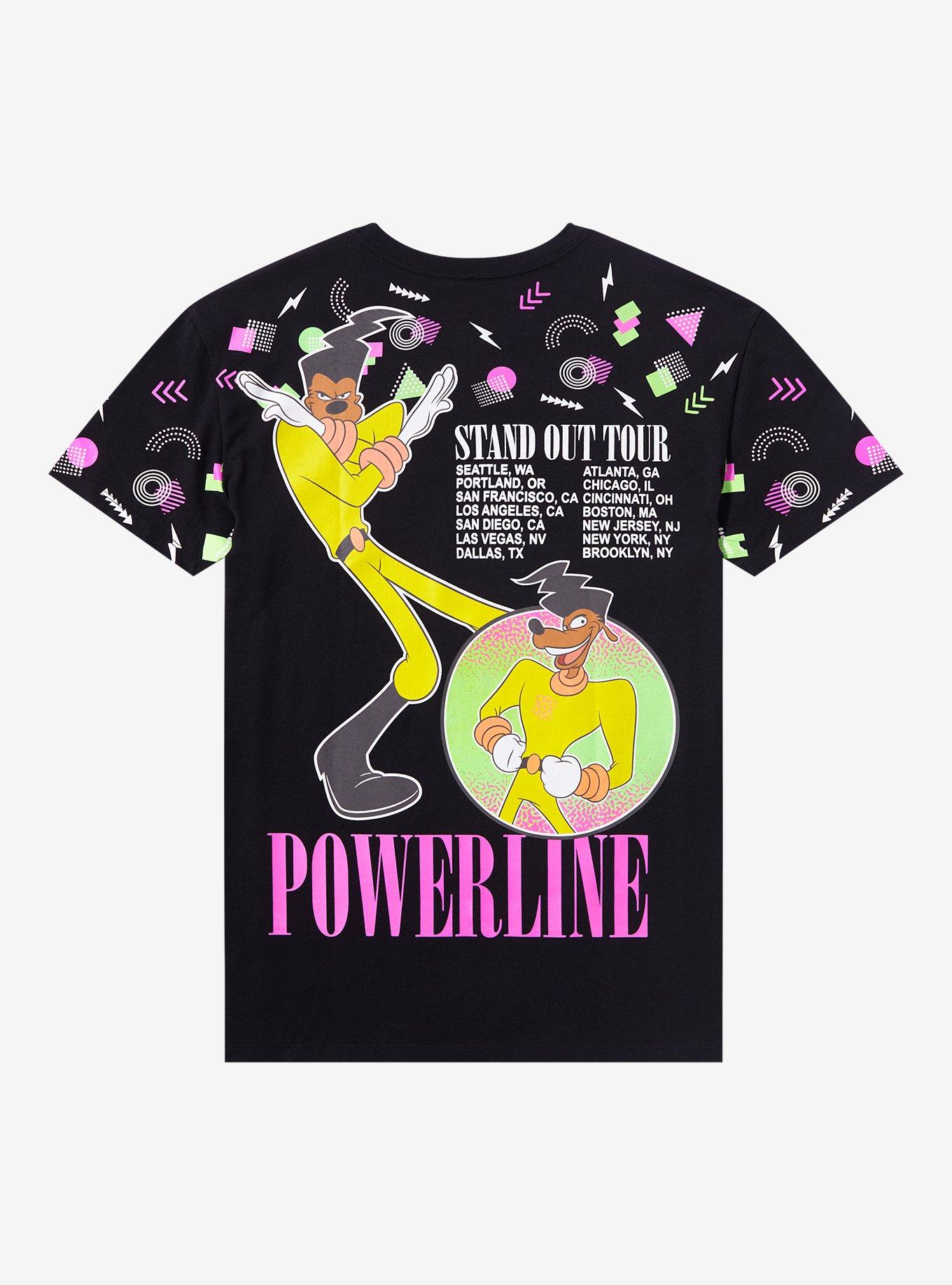 Disney A Goofy Movie Powerline Retro Boyfriend Fit Girls T-Shirt, , hi-res