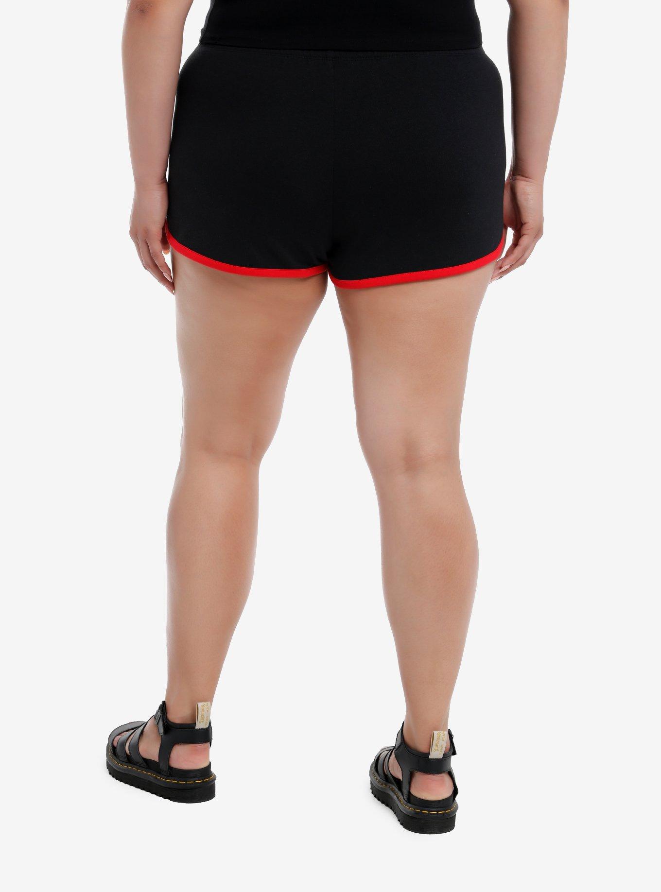 Mario Kart Red Stripe Lounge Shorts Plus Size, GREEN, alternate