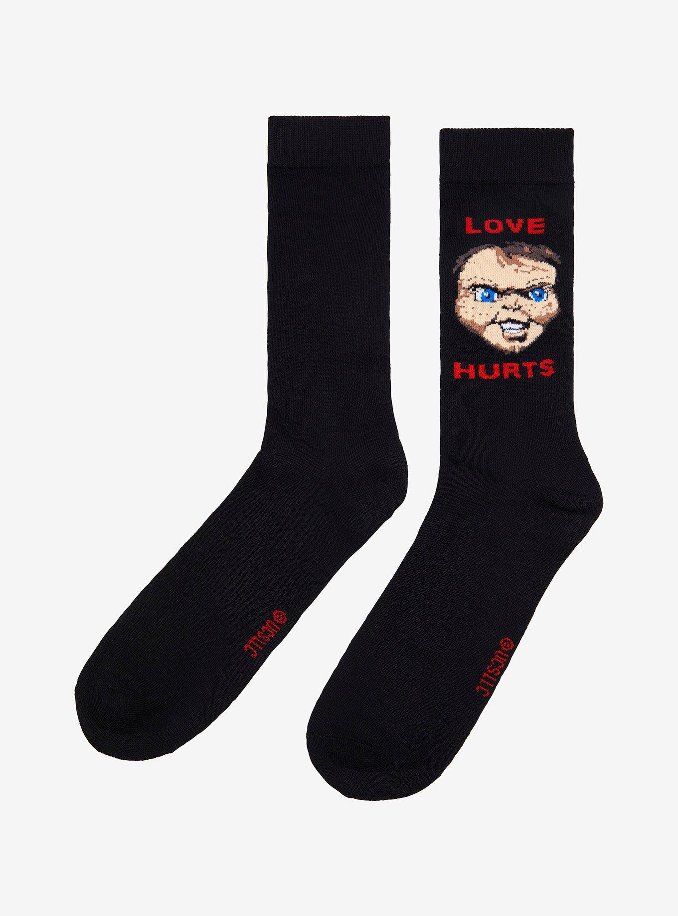 Chucky Love Hurts Crew Socks