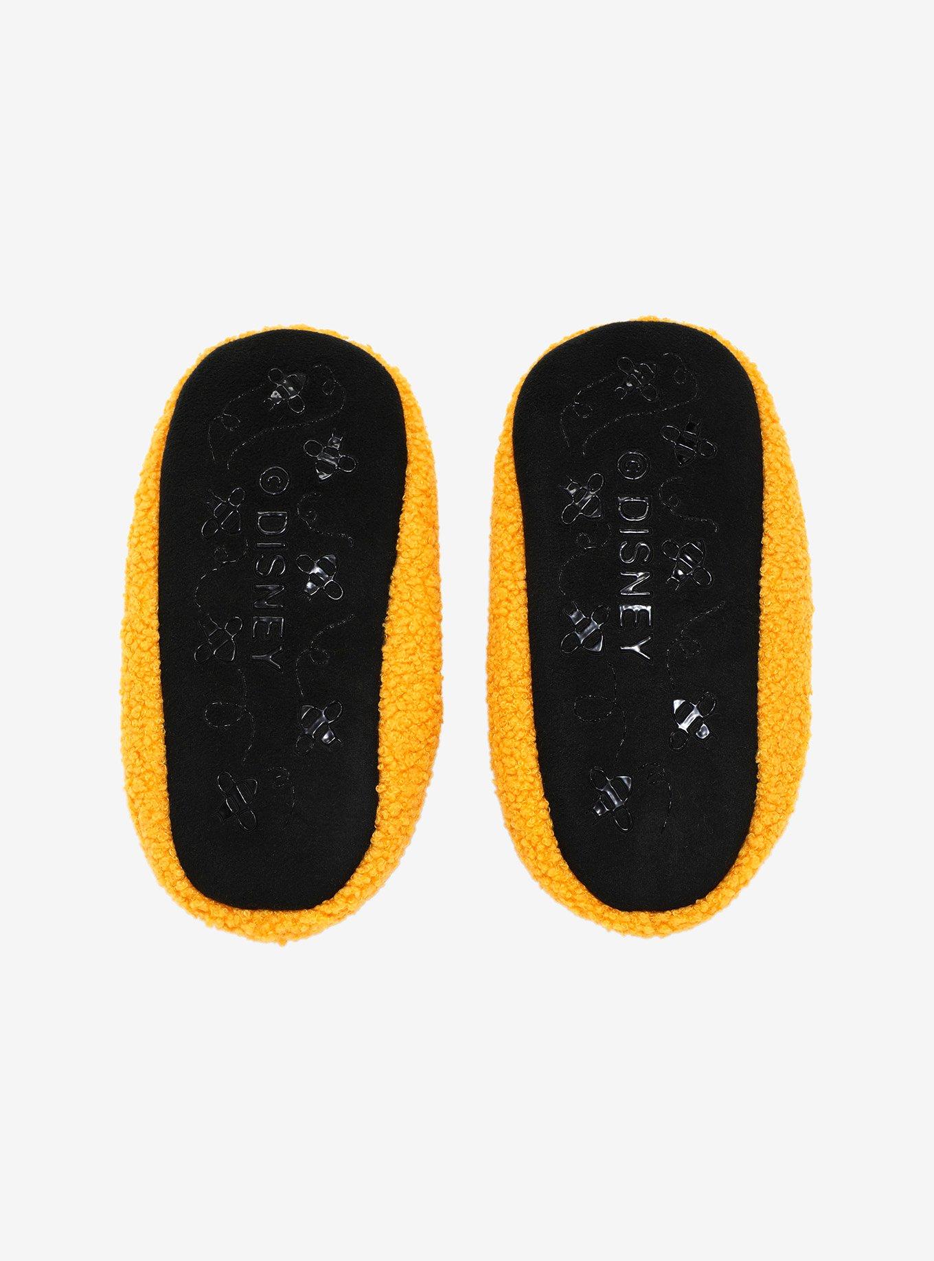 Disney Winnie The Pooh Fuzzy Slippers, , alternate