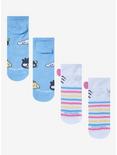 Hello Kitty And Friends Stripe Bow No-Show Socks 2 Pair, , alternate
