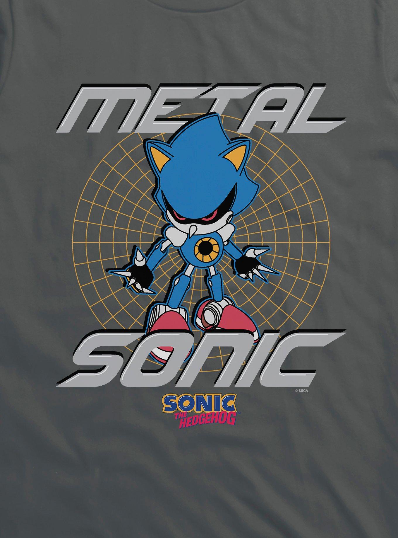 Sonic The Hedgehog Metal Sonic T-Shirt, CHARCOAL, alternate