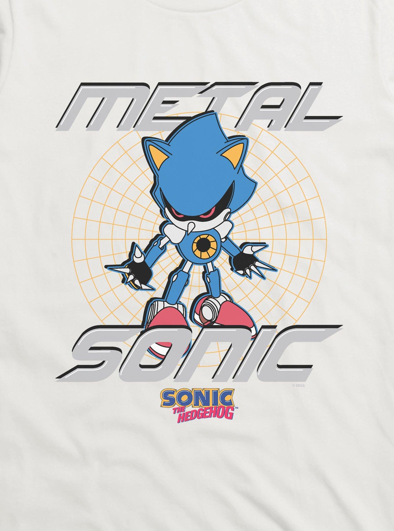 Sonic The Hedgehog Metal Sonic T-Shirt, WHITE, alternate