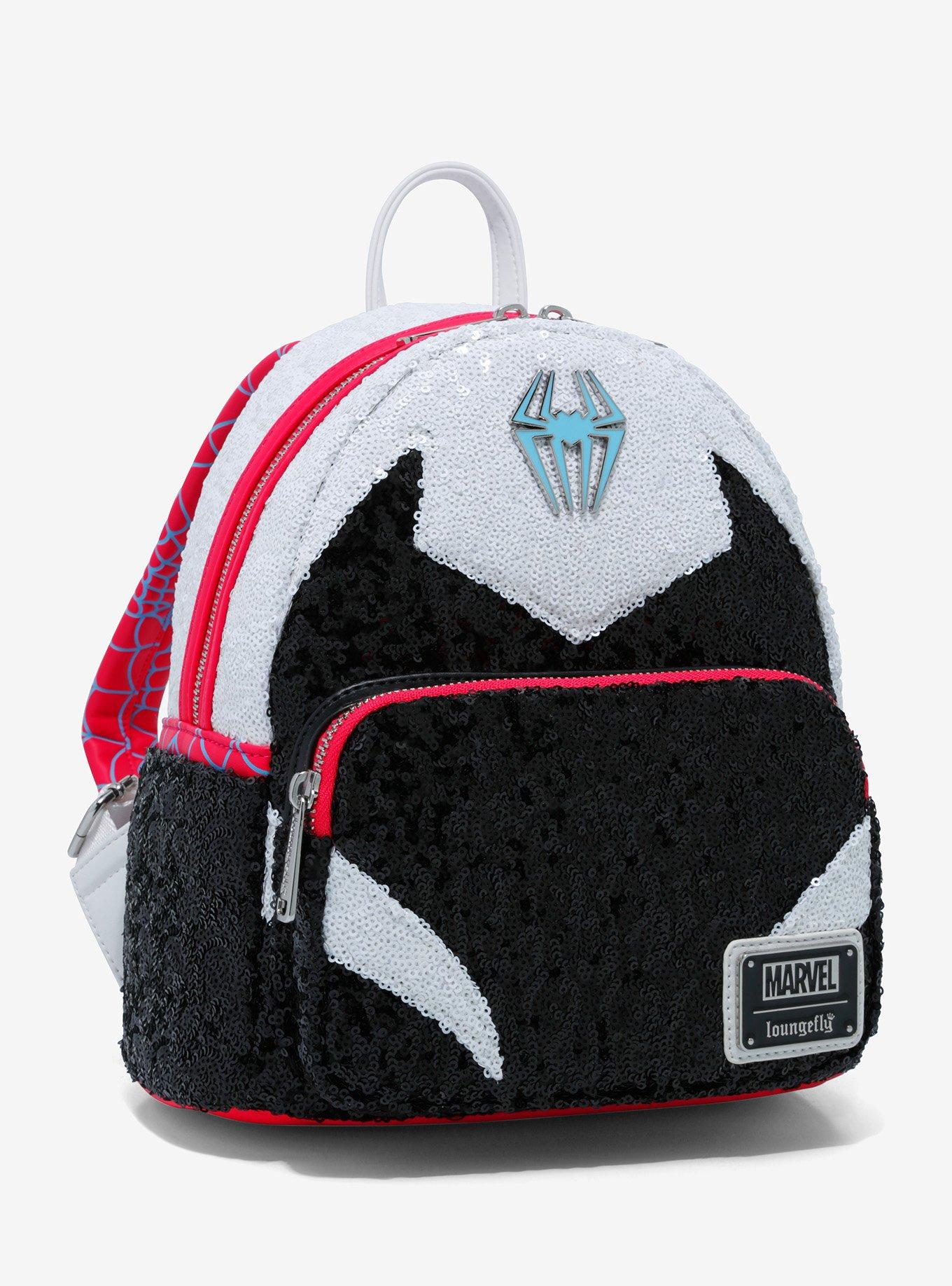 Loungefly Marvel Spider-Man Spider-Gwen Sequin Mini Backpack — BoxLunch Exclusive, , alternate