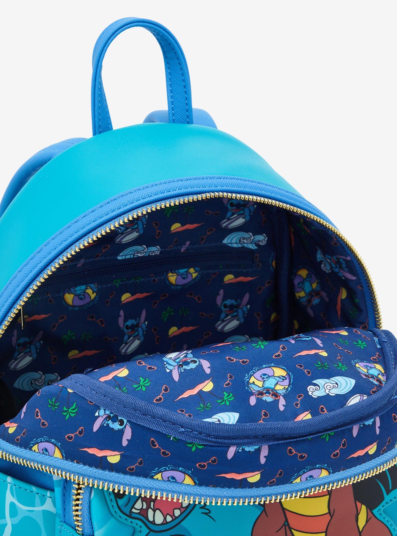 Loungefly Disney Lilo & Stitch Group Surfing Mini Backpack - BoxLunch Exclusive, , alternate