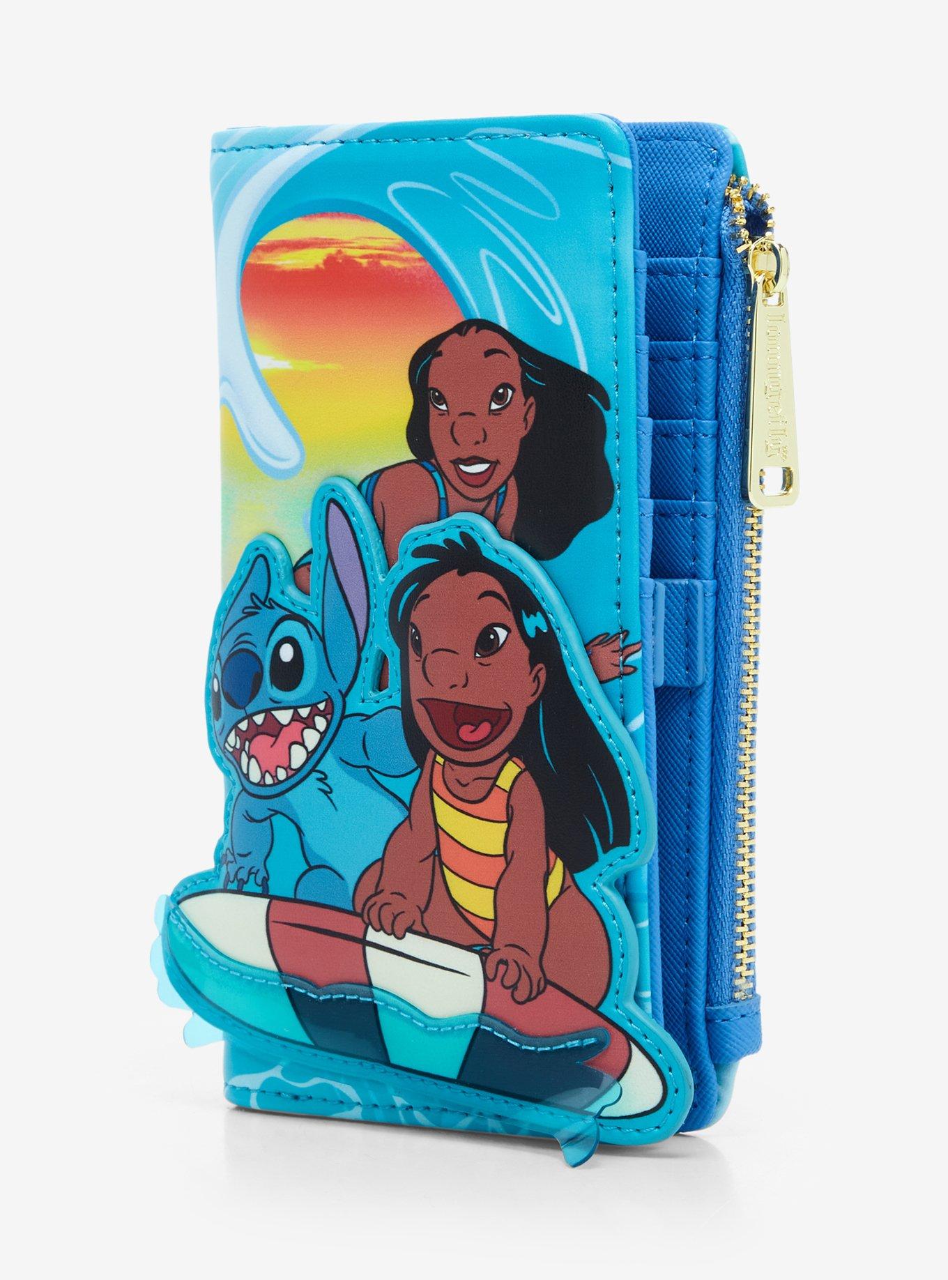 Loungefly Disney Lilo & Stitch Group Surfing Wallet - BoxLunch Exclusive, , hi-res