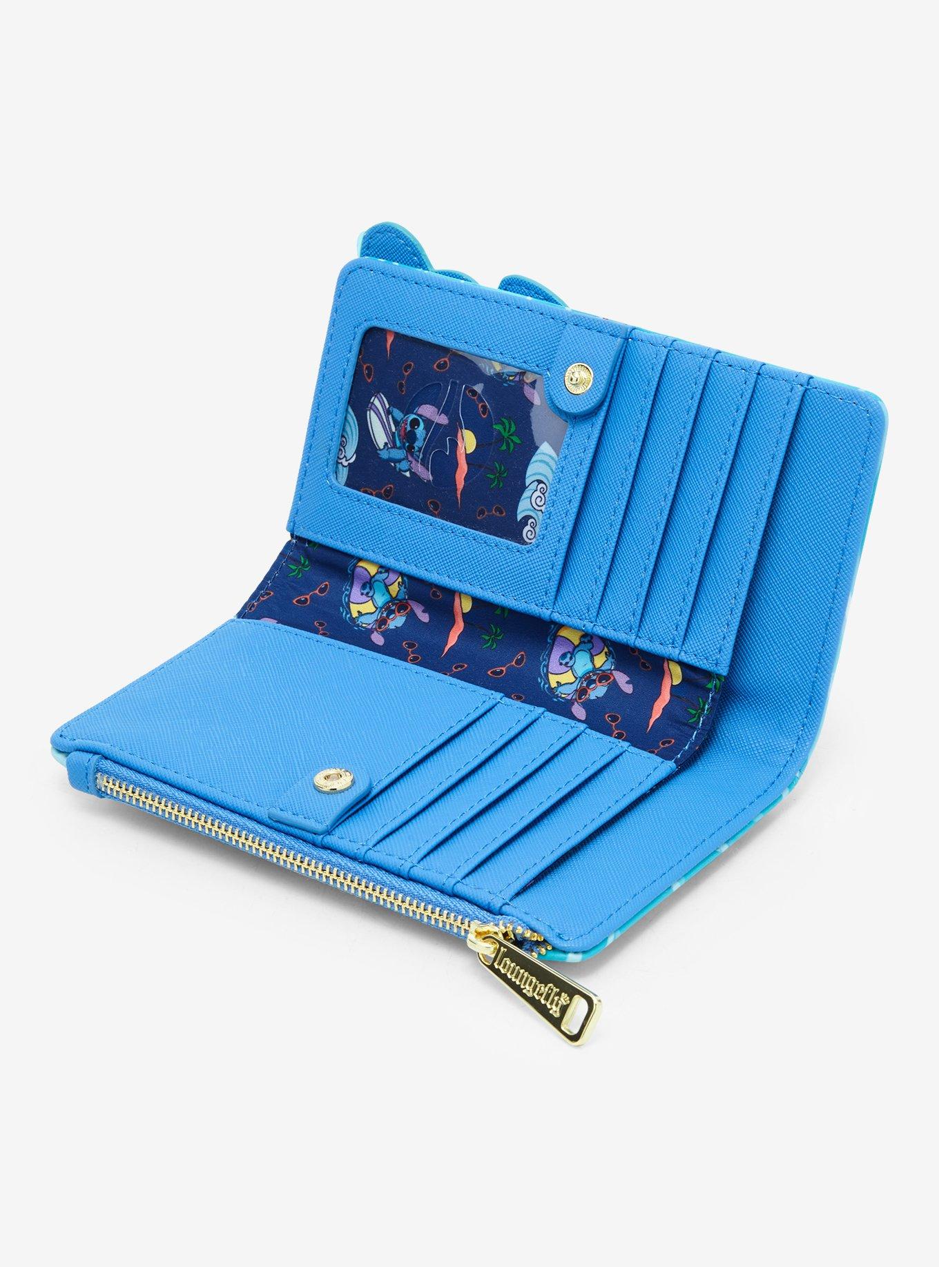 Loungefly Disney Lilo & Stitch Group Surfing Wallet - BoxLunch Exclusive