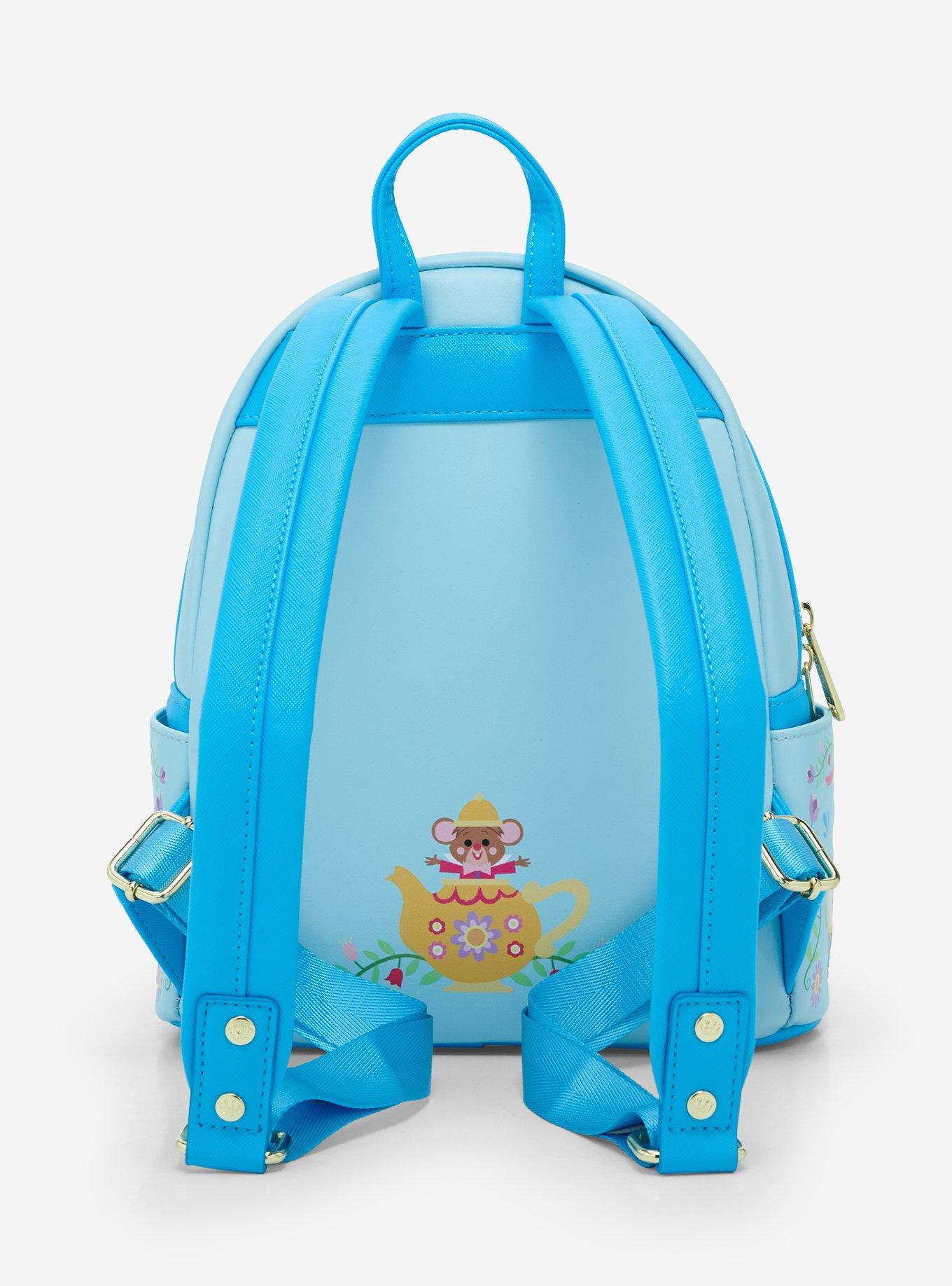 Loungefly Disney Alice in Wonderland Floral Folk Art Mini Backpack - BoxLunch Exclusive, , alternate