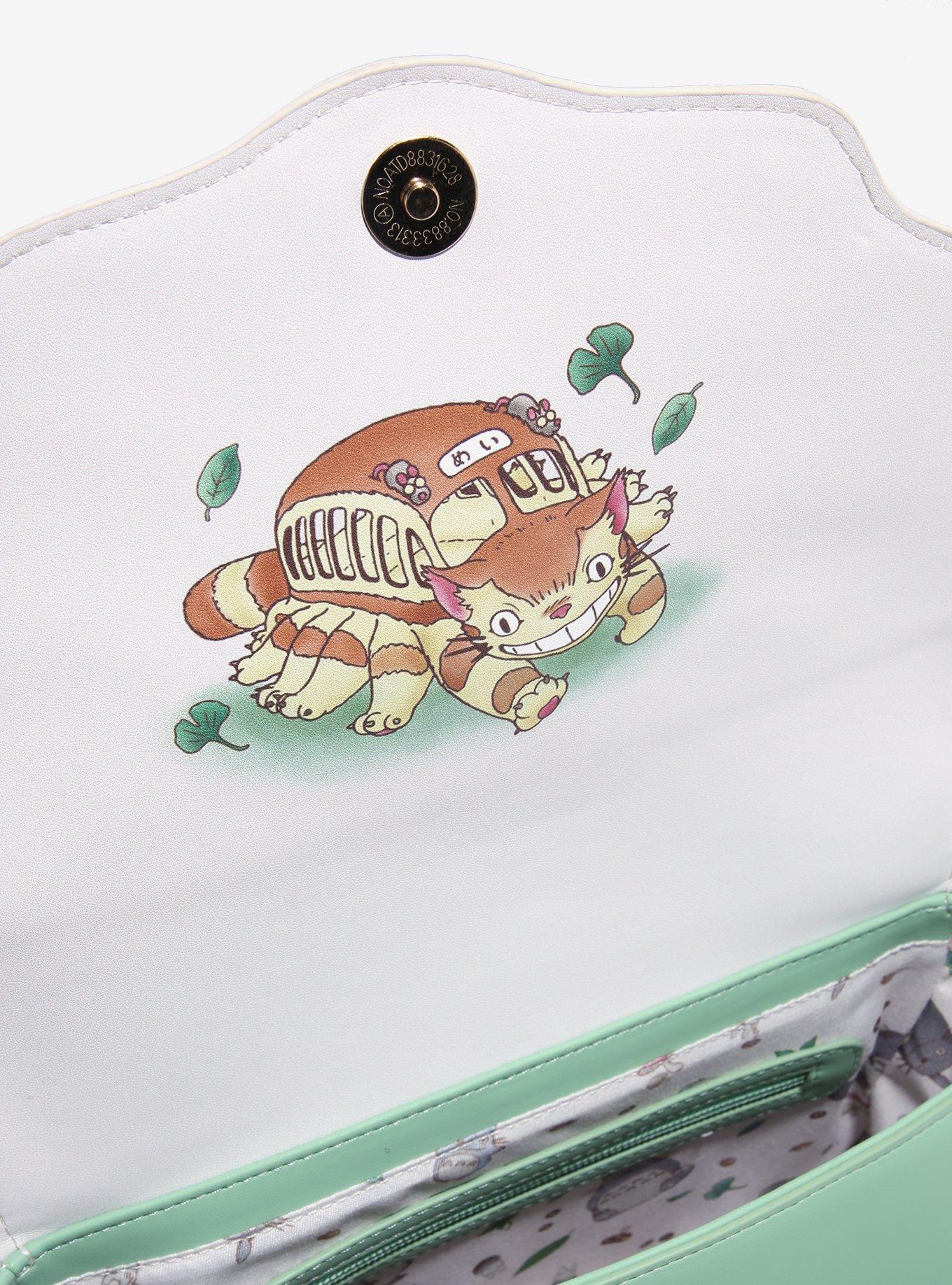 Studio Ghibli My Neighbor Totoro Floral Crossbody Bag — BoxLunch Exclusive, , alternate