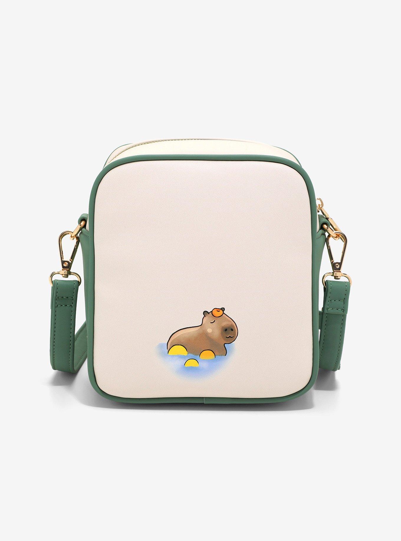Capybara Pin Display Crossbody Bag — BoxLunch Exclusive, , alternate