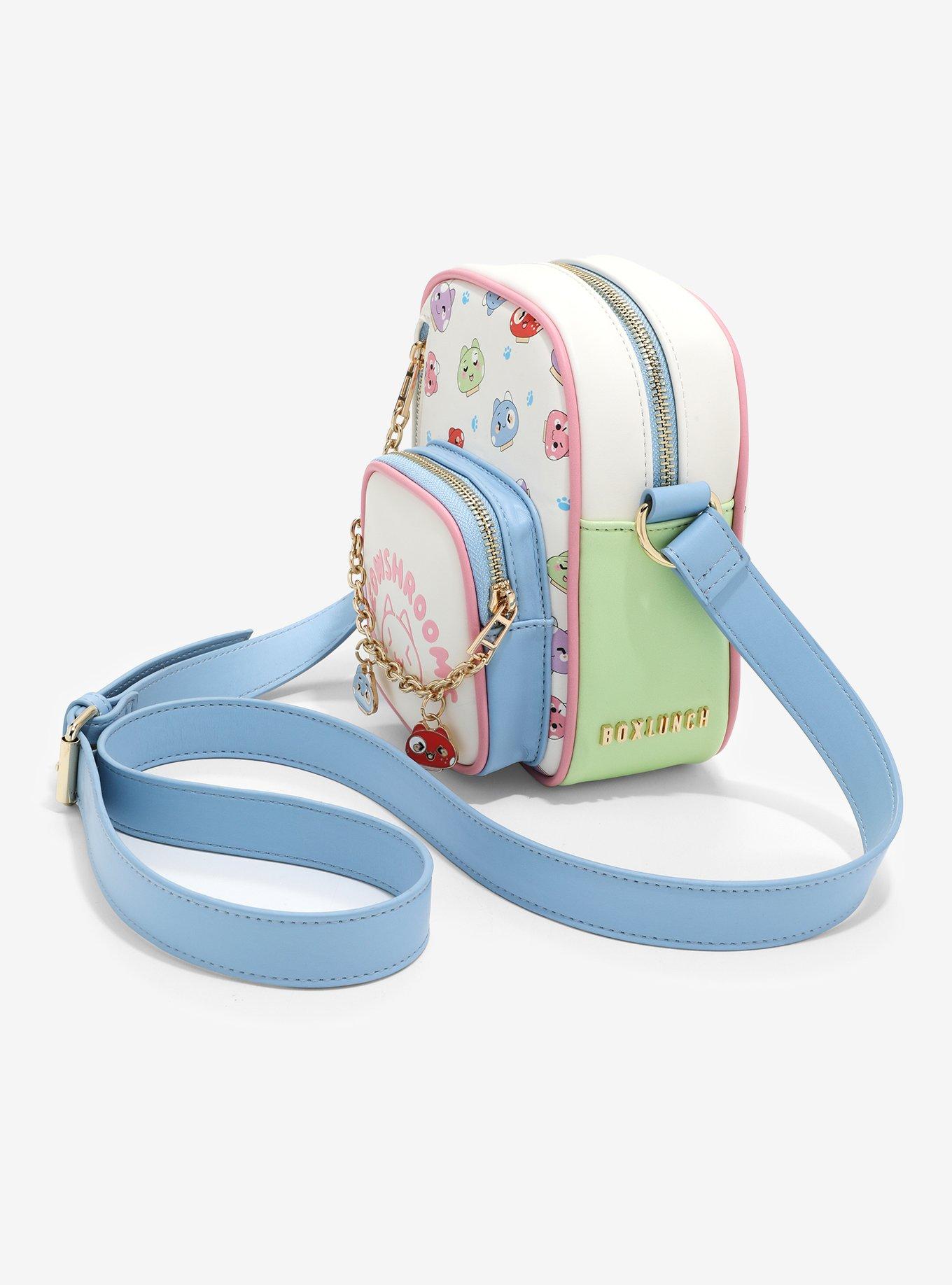 Meowshrooms Charm Allover Print Crossbody Bag — BoxLunch Exclusive