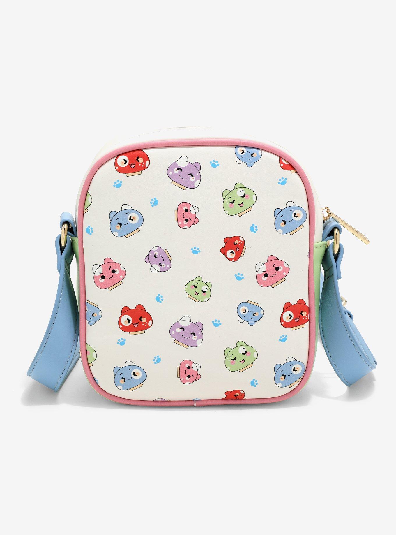 Meowshrooms Charm Allover Print Crossbody Bag — BoxLunch Exclusive