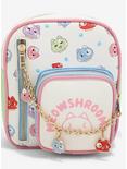 Meowshrooms Charm Allover Print Crossbody Bag — BoxLunch Exclusive, , alternate