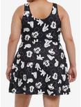 Disney Mickey Mouse Active Tank Dress Plus Size, BLACK  WHITE, alternate