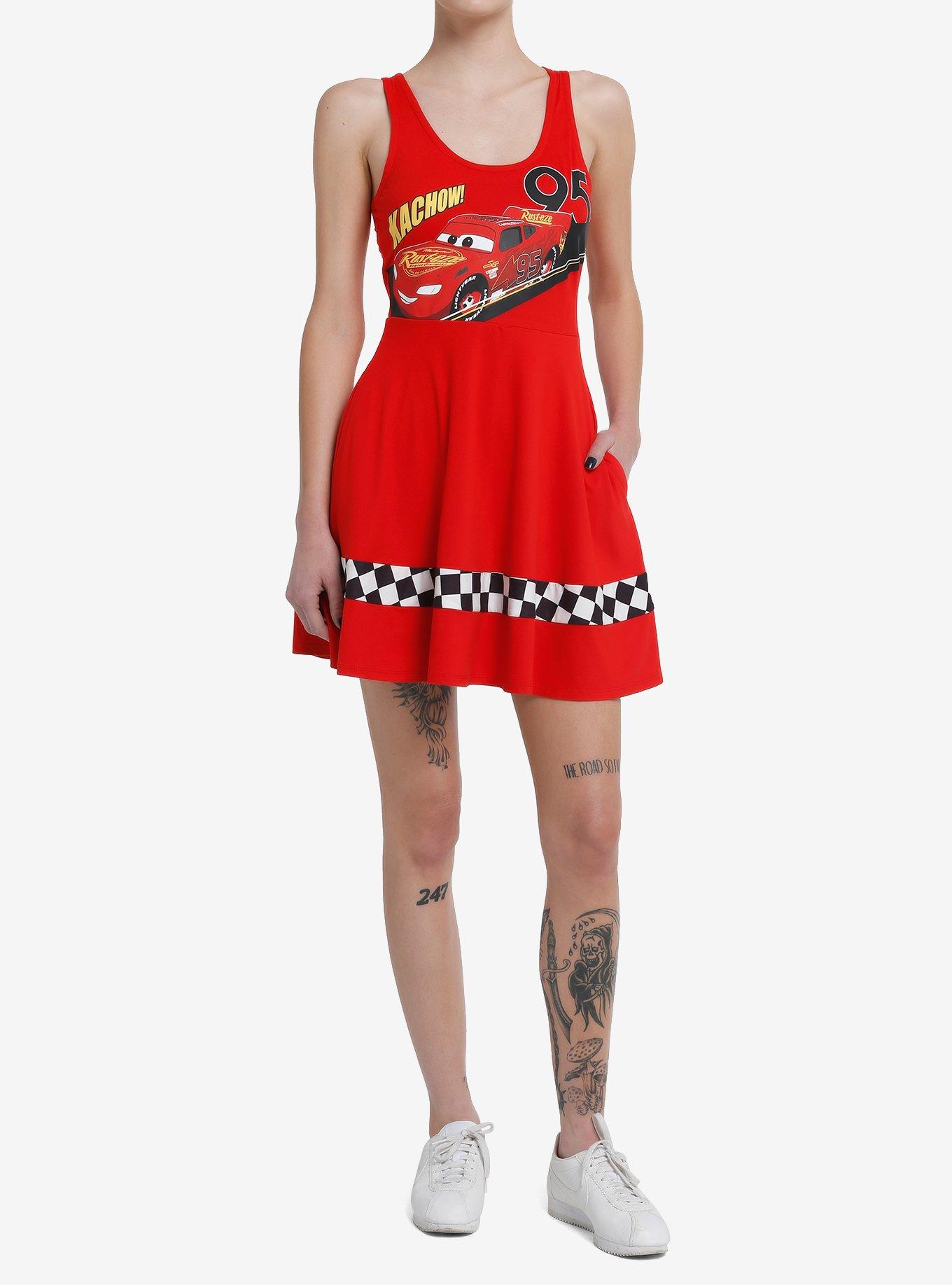 Disney Pixar Cars Lightning McQueen Athletic Dress, MULTI, alternate