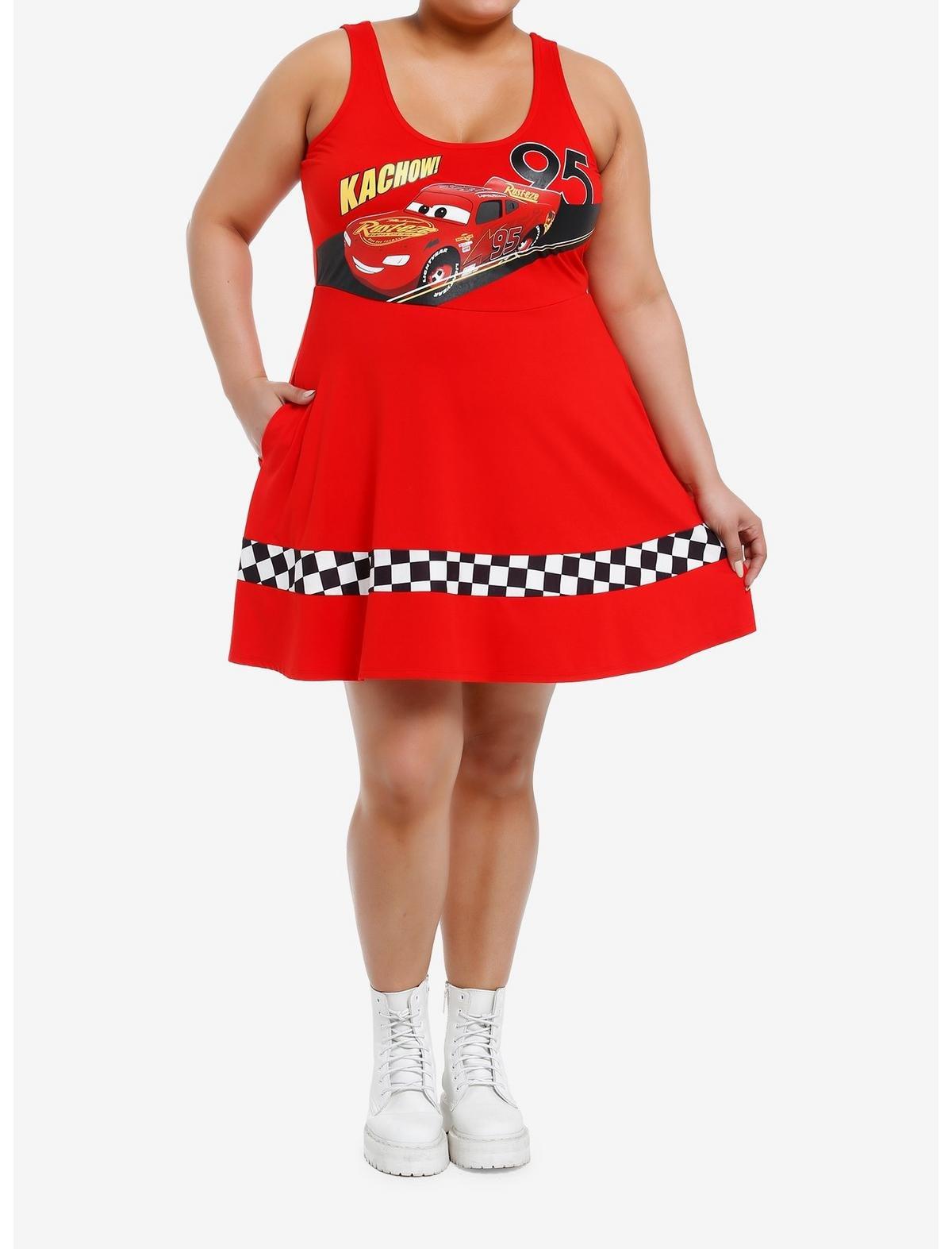 Disney Pixar Cars Lightning McQueen Athletic Dress Plus Size, MULTI, alternate