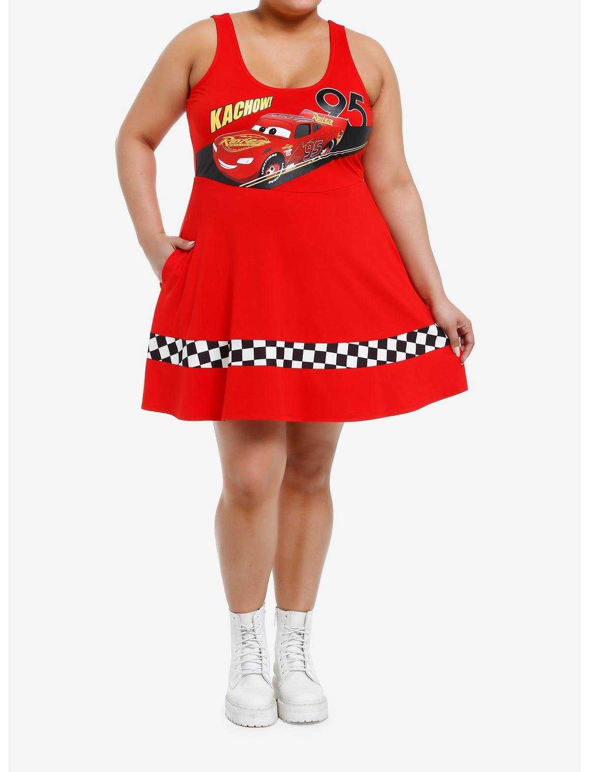 Disney Pixar Cars Lightning McQueen Athletic Dress Plus Size, , hi-res