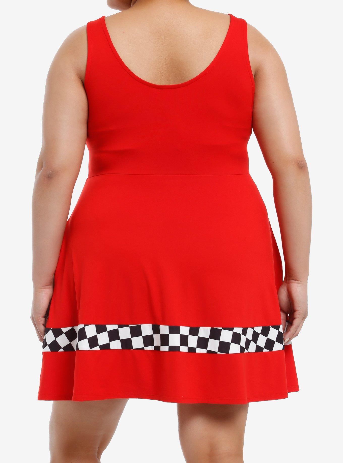 Disney Pixar Cars Lightning McQueen Athletic Dress Plus Size, MULTI, alternate