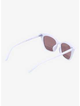 White Cat Eye Sunglasses, , hi-res
