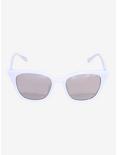 White Cat Eye Sunglasses, , alternate