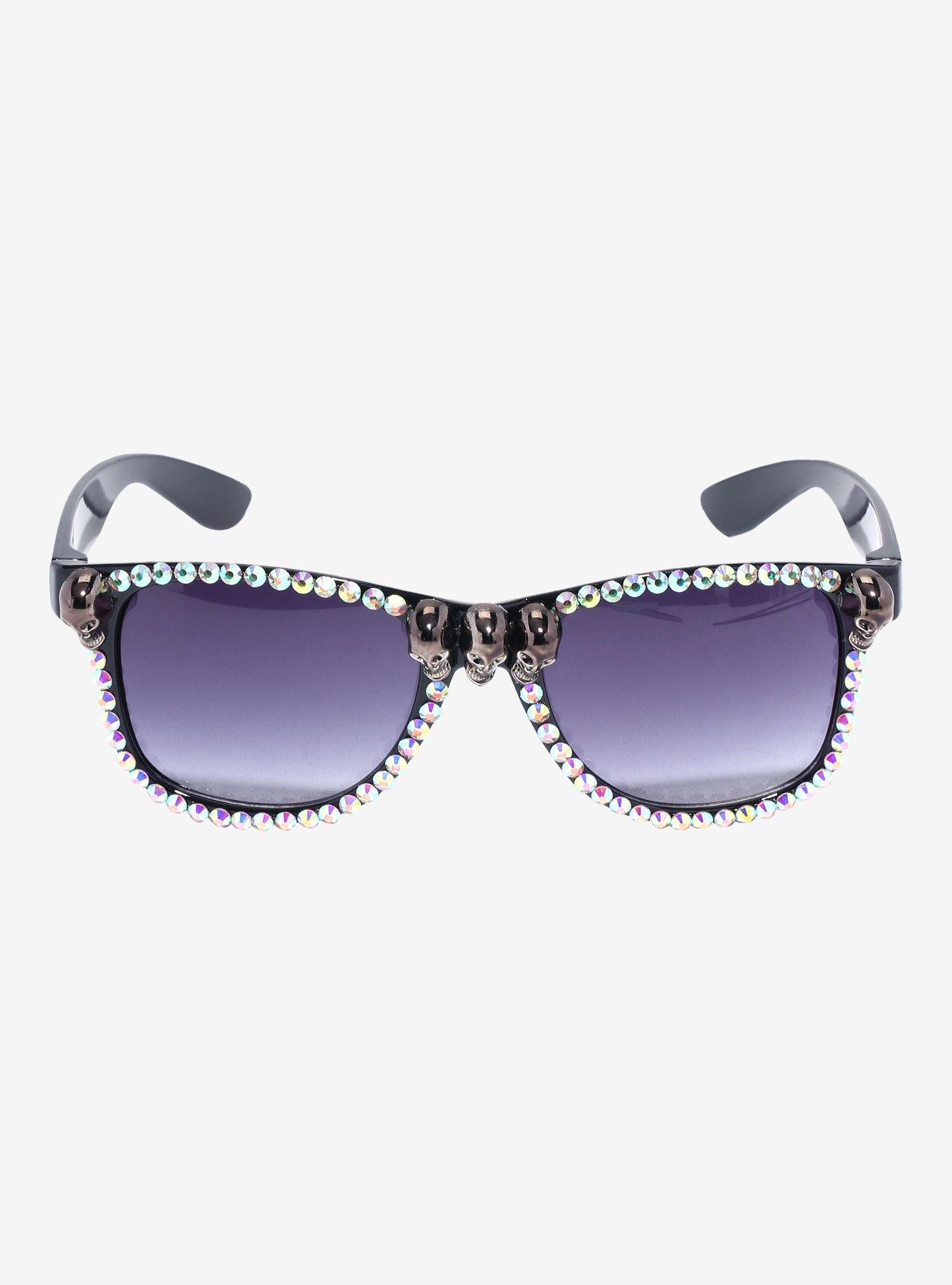 Bling Skulls Sunglasses, , alternate