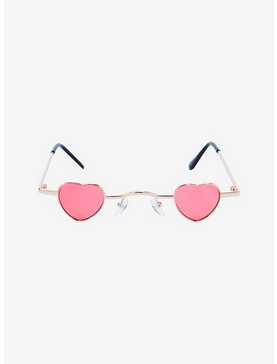 Mini Pink Heart Sunglasses, , hi-res