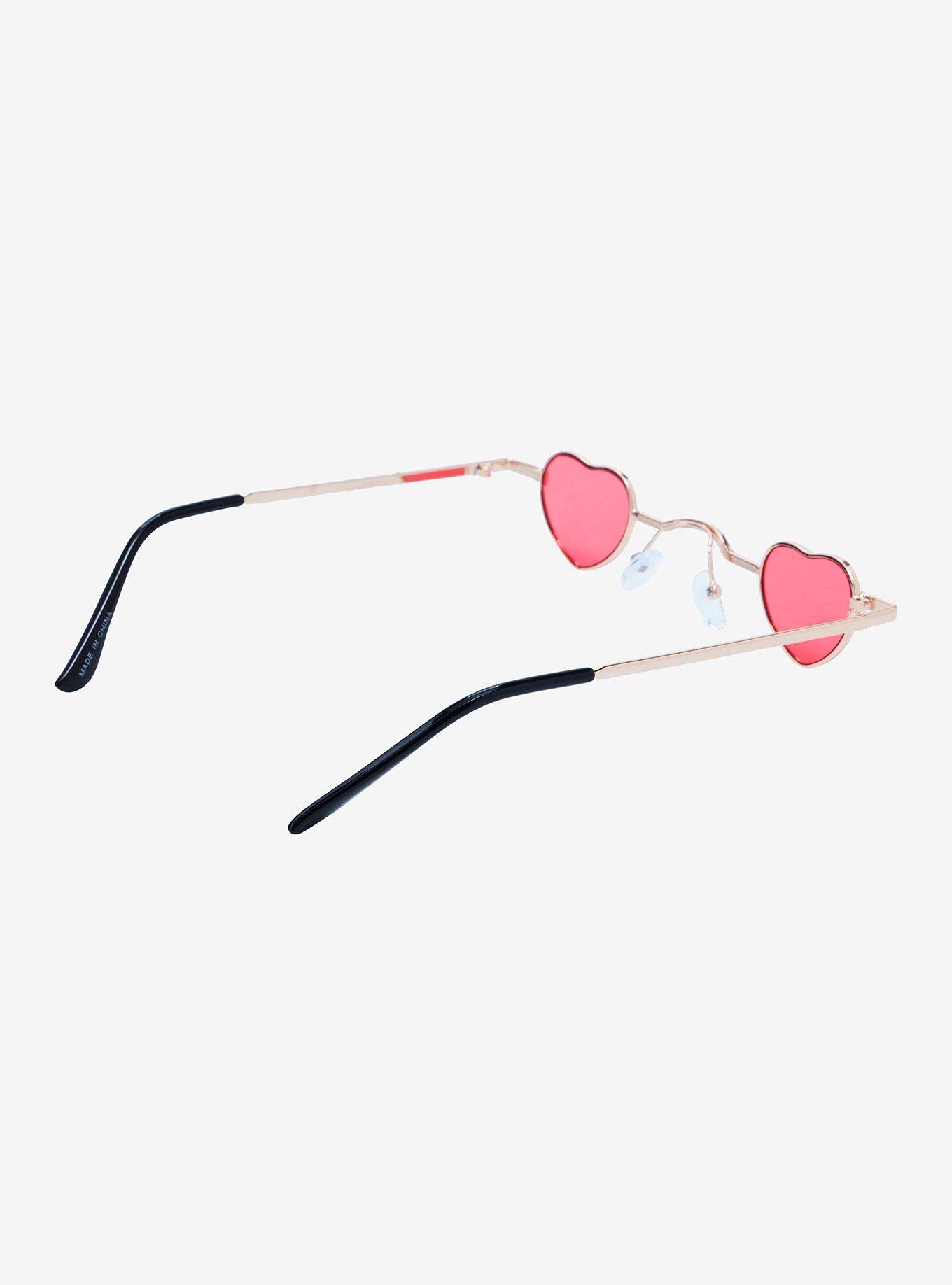 Mini Pink Heart Sunglasses, , alternate