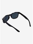 Black Shiny Square Sunglasses, , alternate