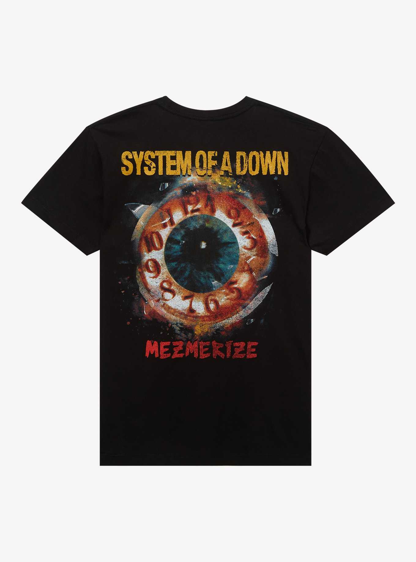 System Of A Down Mezmerize Eye Clock T-Shirt, , hi-res