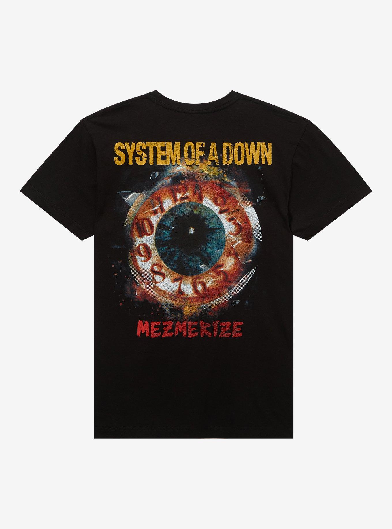 System Of A Down Mezmerize Eye Clock T-Shirt, , hi-res