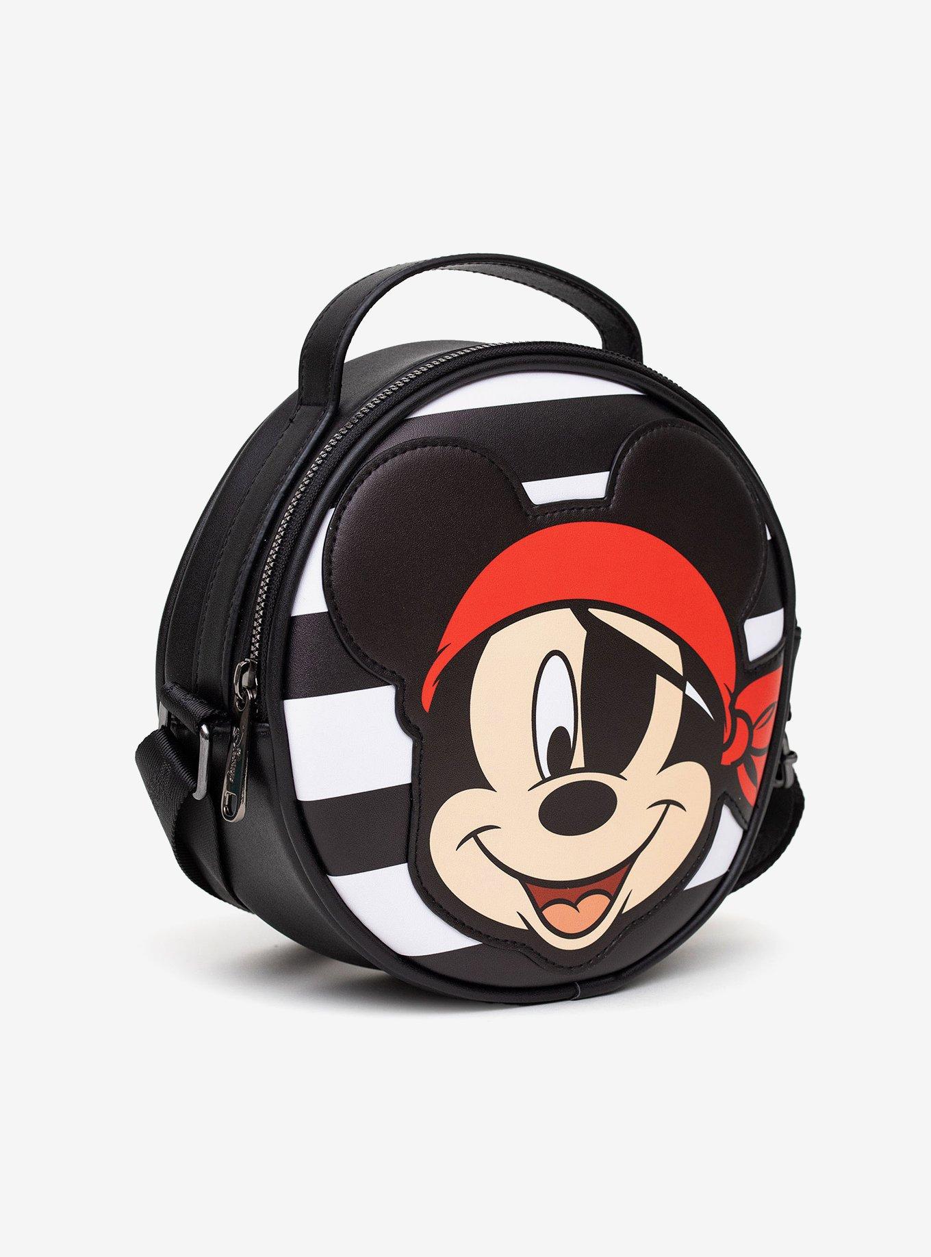 Disney Mickey Mouse Pirate Smiling Expression Crossbody Bag, , alternate