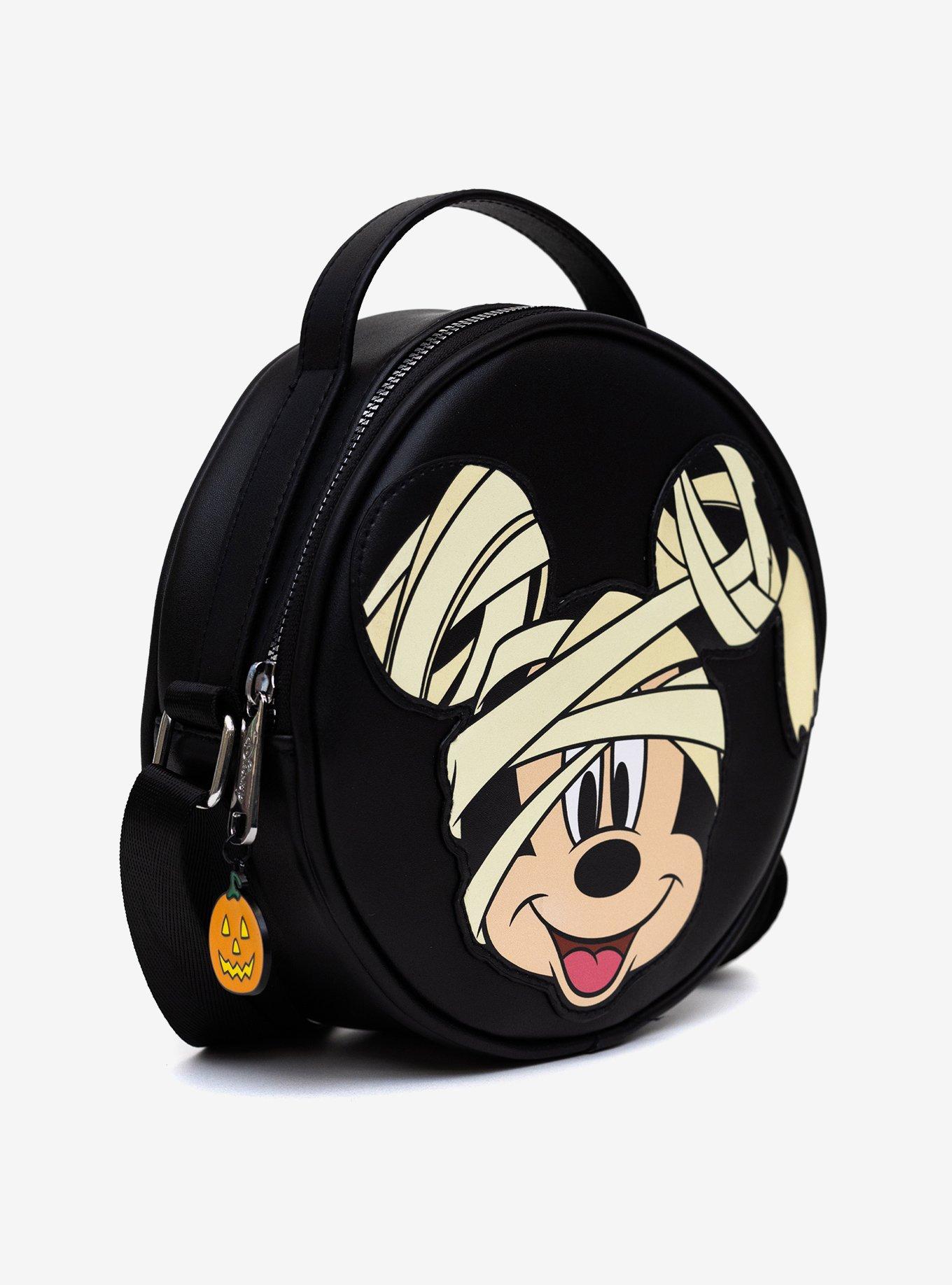 Disney Mickey Mouse Mummy Glow in the Dark Smiling Crossbody Bag, , hi-res