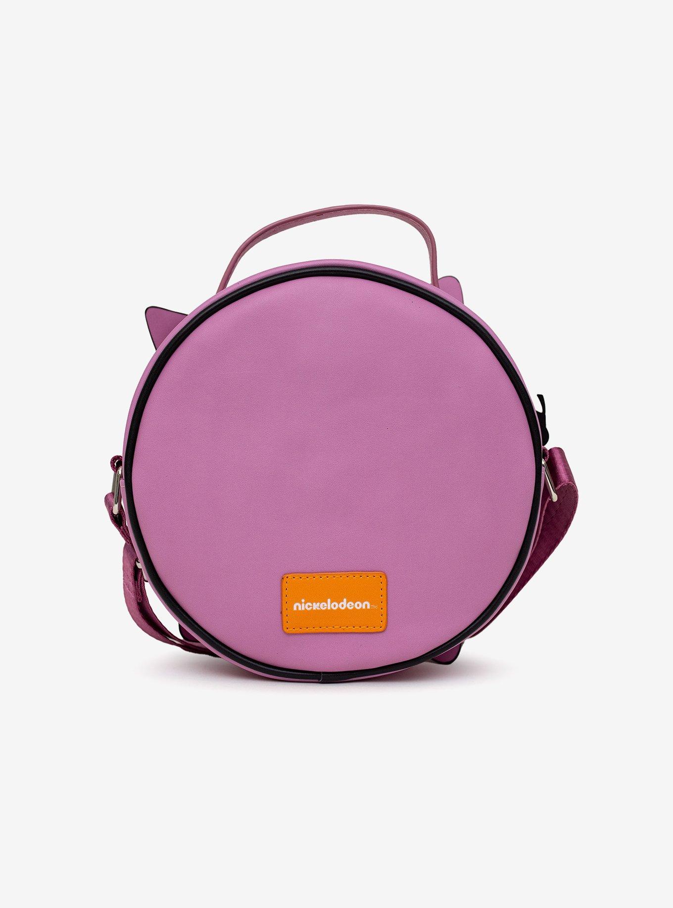 Invader Zim Piggy Close Up Embroidery Crossbody Bag, , hi-res