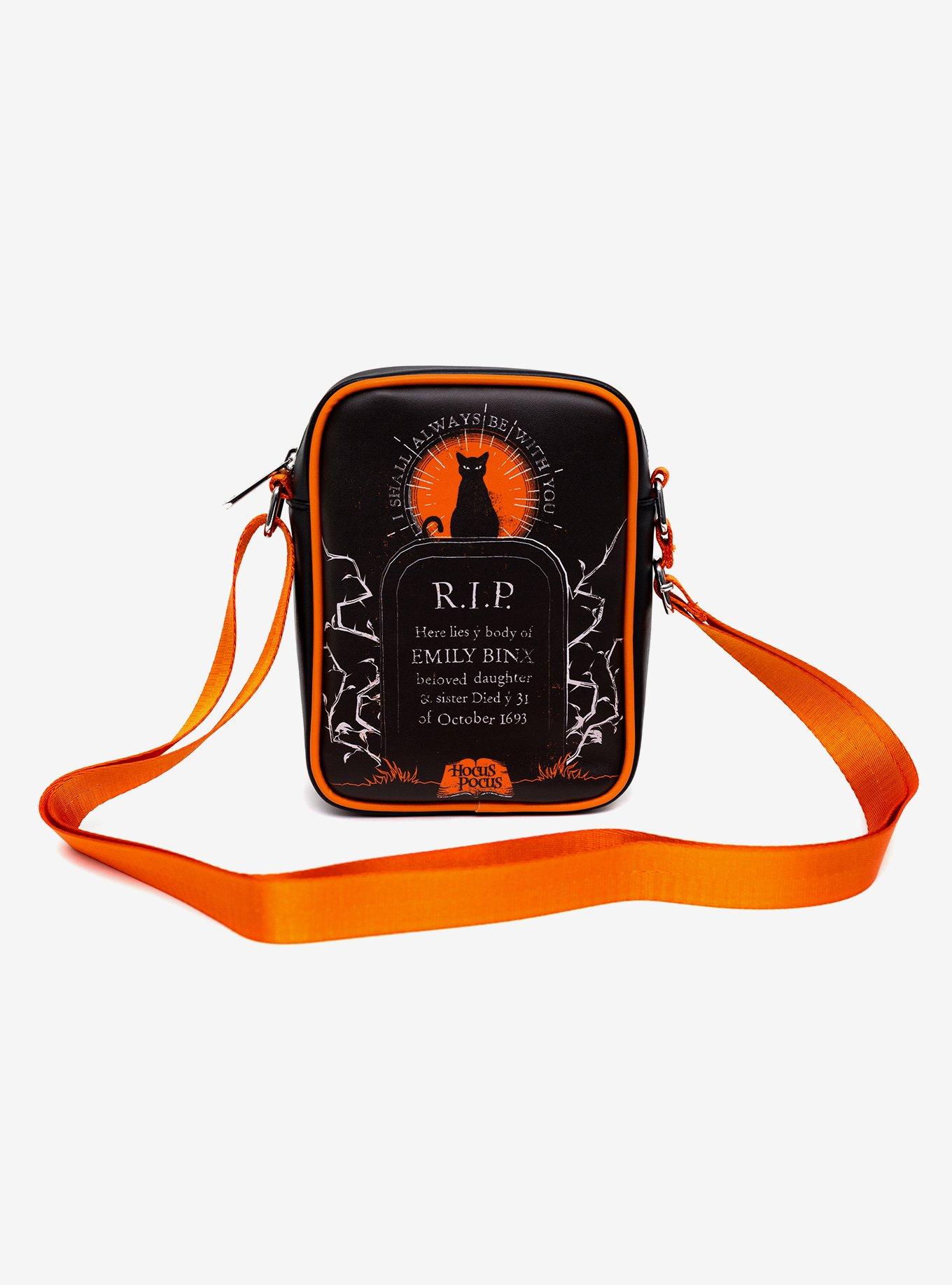 Disney Hocus Pocus Binx I Shall Always Be With You Crossbody Bag, , alternate