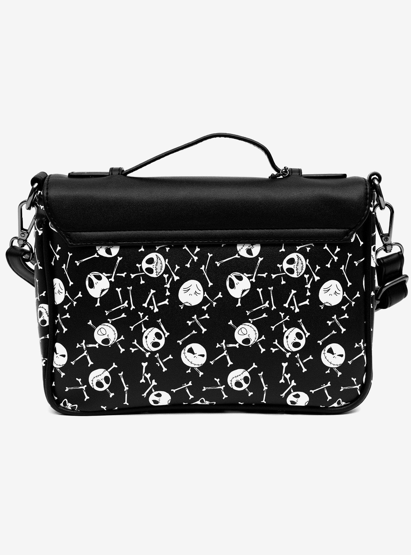 Disney Nightmare Before Christmas Jack Faces and Bones Crossbody Bag, , alternate