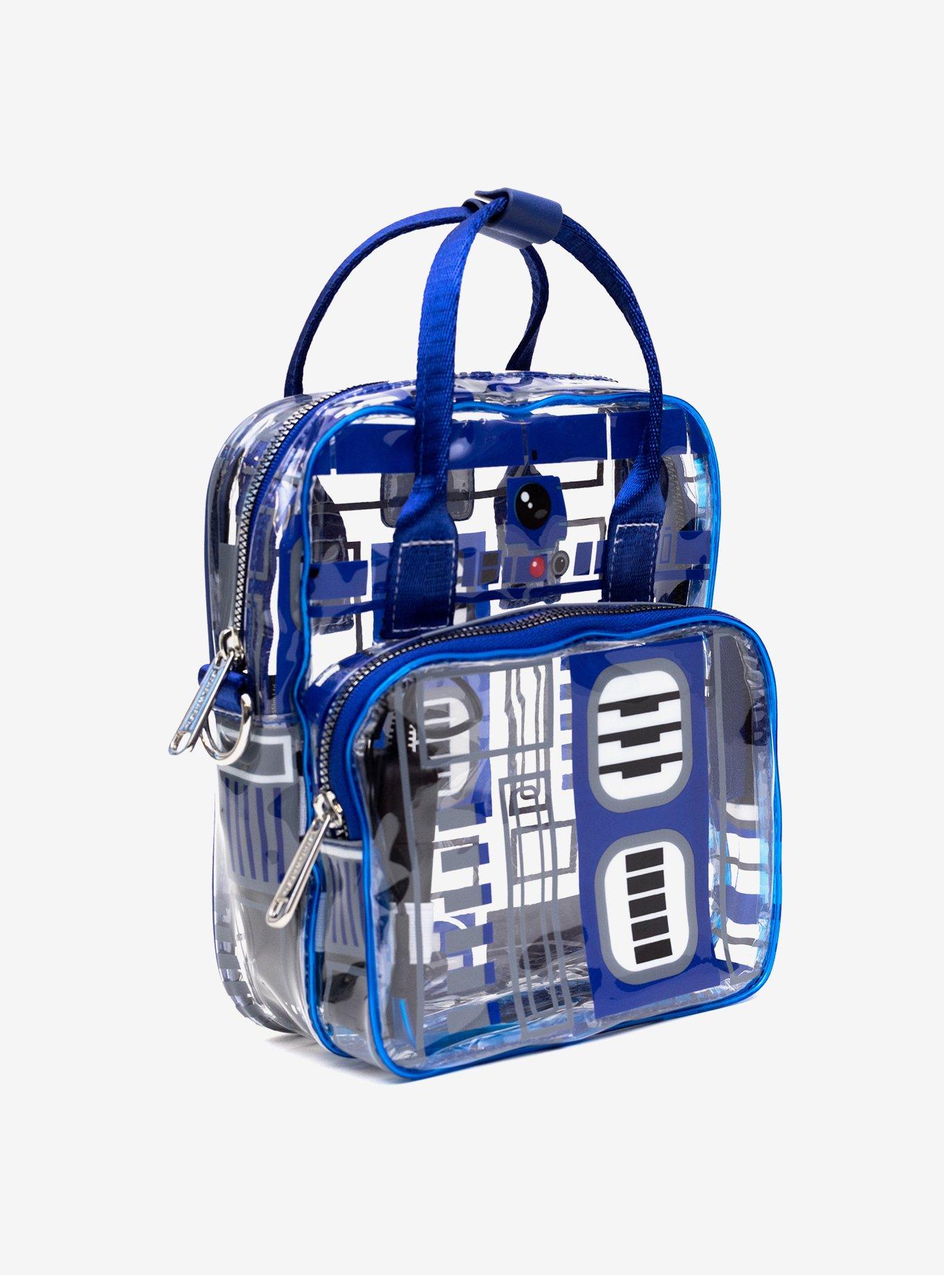 Star Wars R2-D2 Droid Components Light Up Transparent Crossbody Bag, , hi-res