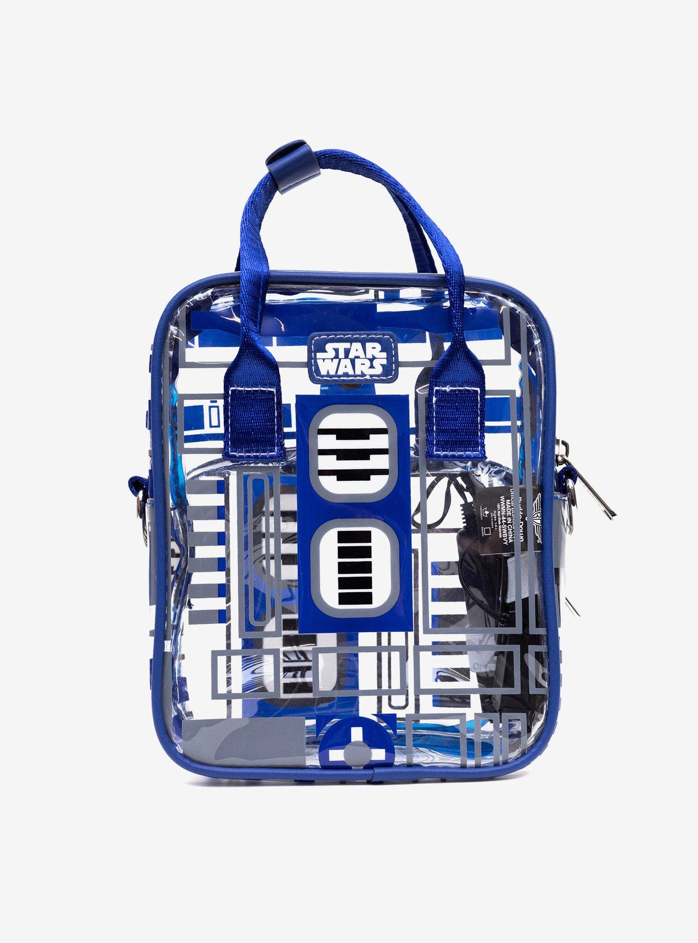 Star Wars R2-D2 Droid Components Light Up Transparent Crossbody Bag, , alternate