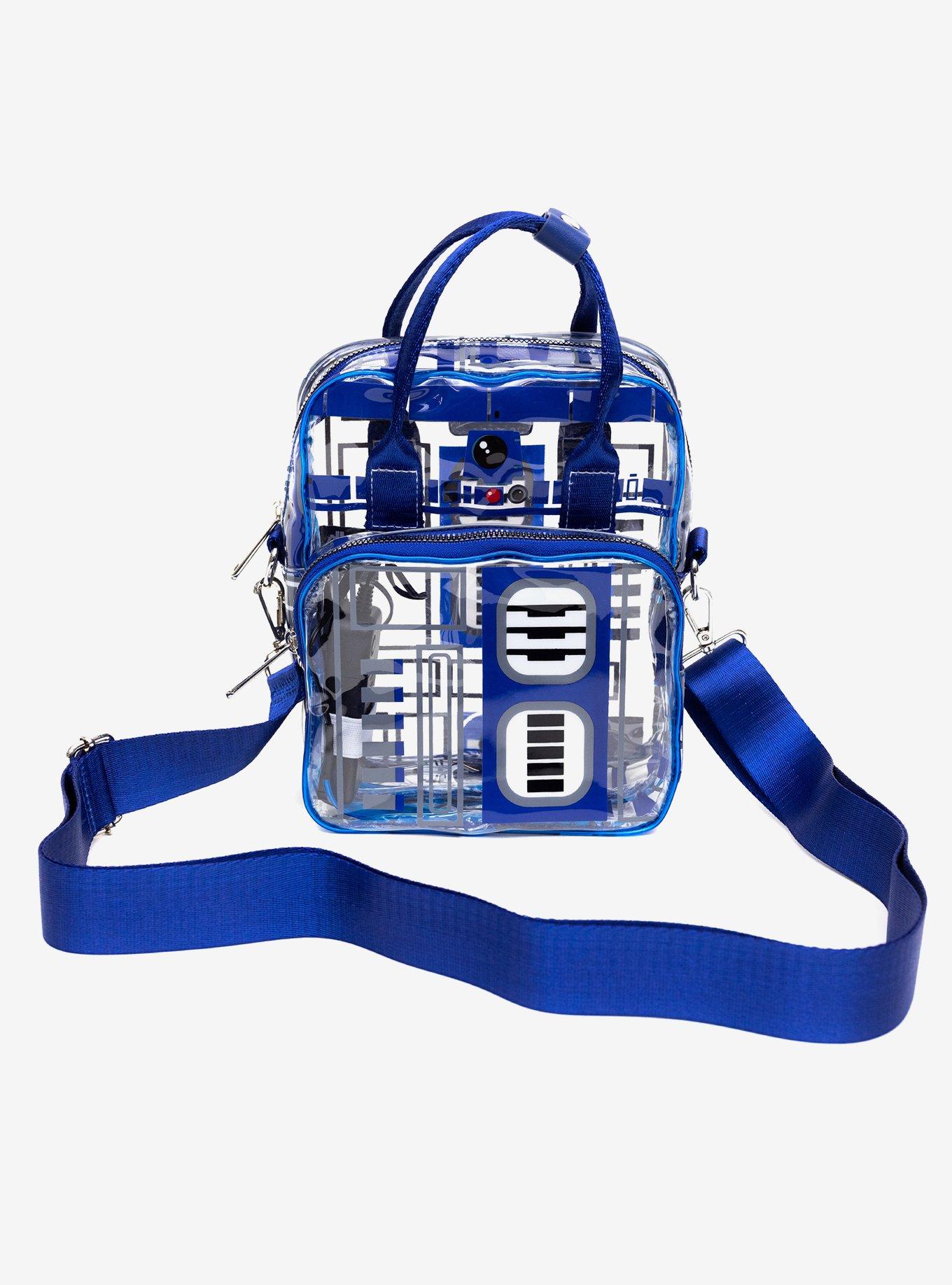 Star Wars R2-D2 Droid Components Light Up Transparent Crossbody Bag, , alternate