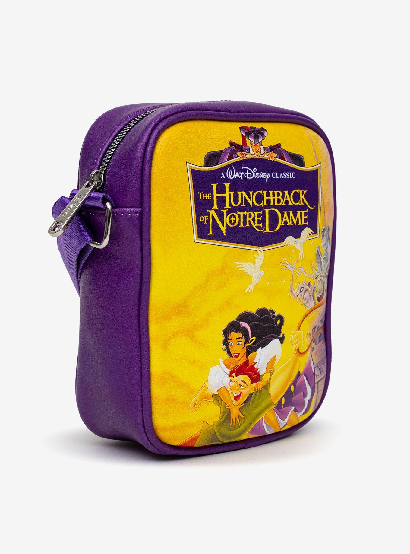Disney The Hunchback of Notre Dame VHS Movie Box Replica Crossbody Bag, , alternate